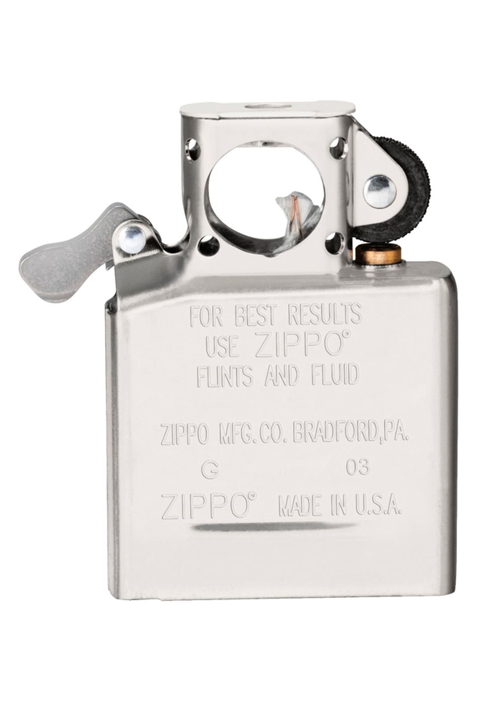 Подарочный набор ZIPPO зажигалка Black Ice® и вставной блок зажигалки для трубок (29789) 2