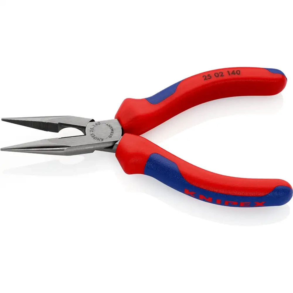 Длинногубцы чернёные 140 мм Knipex 25 02 140
