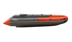 Моторная лодка ПВХ Skat Triton 370 NDFi — НДНД, тримаран, фальшборт