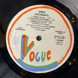 Винтажная виниловая пластинка LP Space Deliverance (Испания 1978)