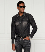 Джинсовая рубашка Classic Western Dsquared2 - черный(S74DM0848 S30826)