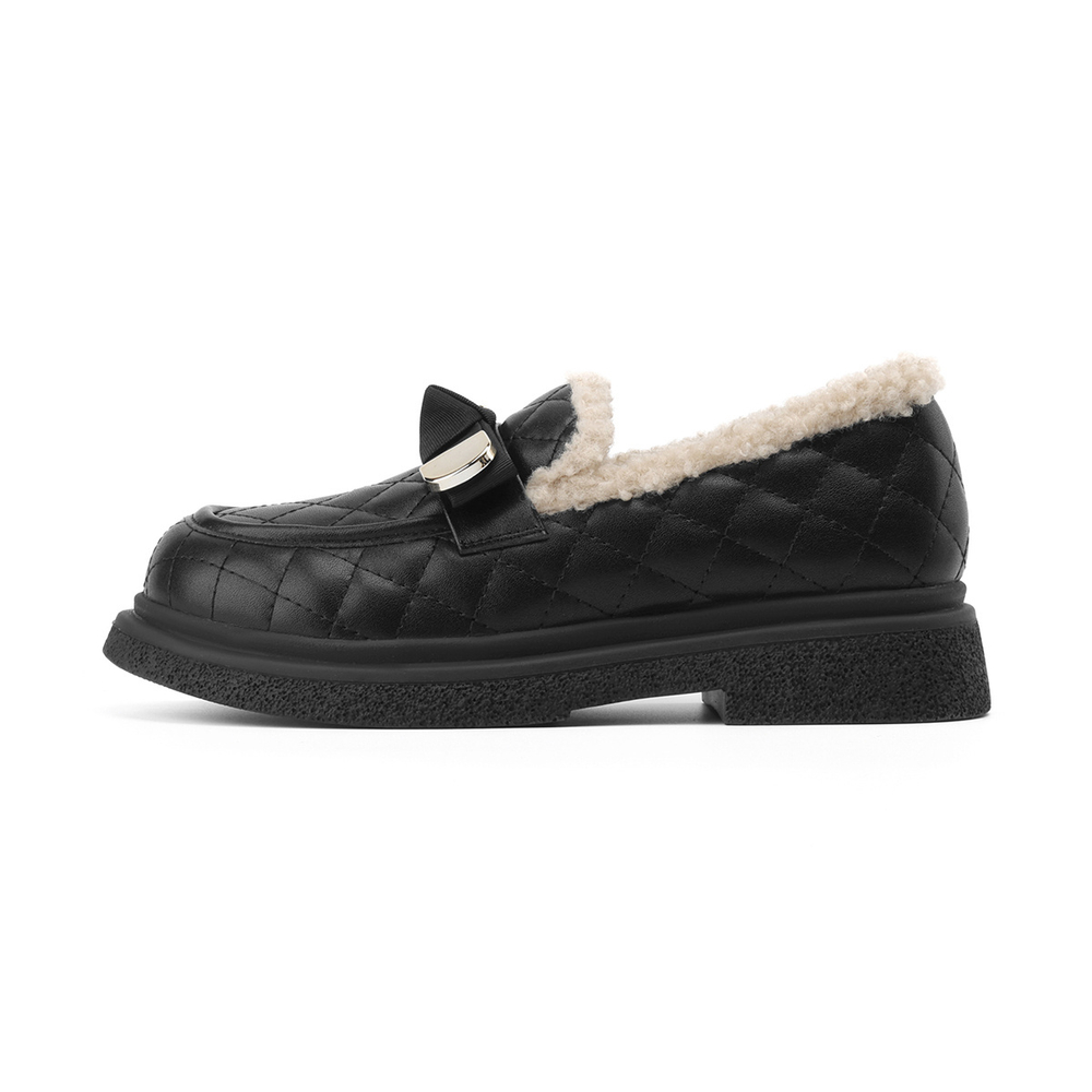 JOSINY Cotton Shoes Women"s Black/Ecru