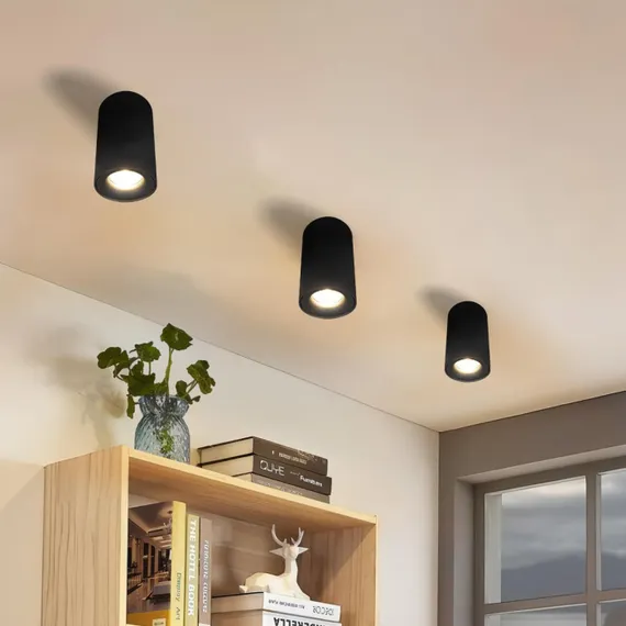 Точечный светильник Tictac 10220 Black 3000K Loft It