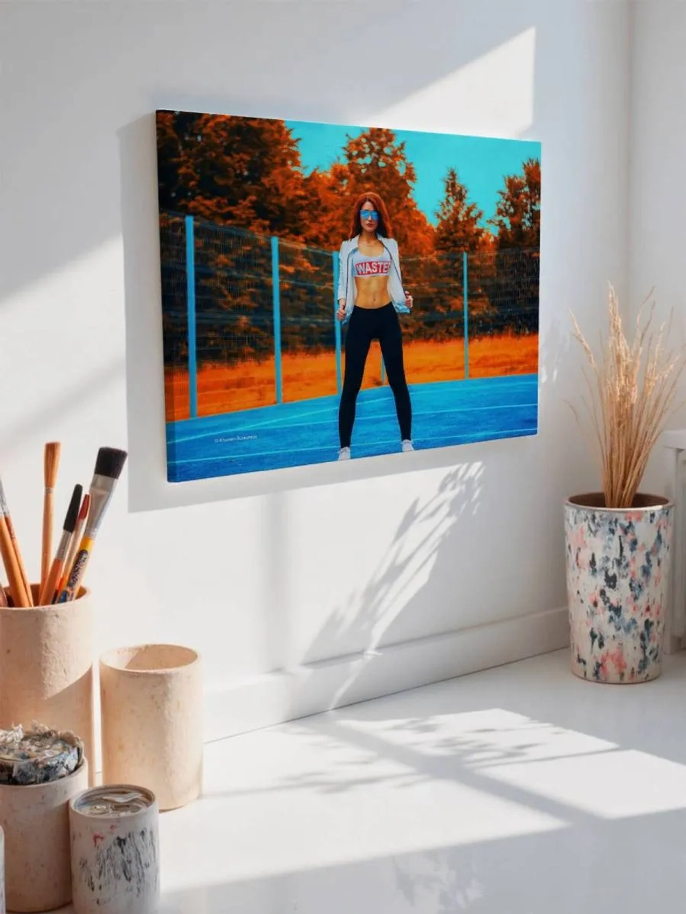 Картина на стену 40 X 50 Девушка