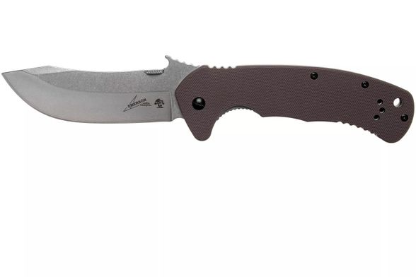 Цена наСкладной нож Kershaw Emerson CQC-11K, сталь D2, рукоять  G10, коричневый