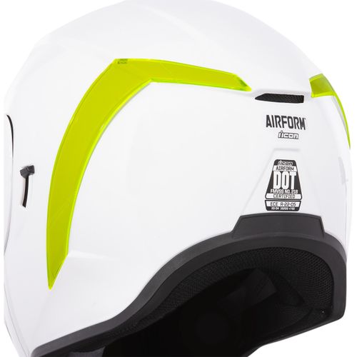 Купить Аксессуары для шлема Спойлер Icon Replacement rear spoiler for Airform / Желтый