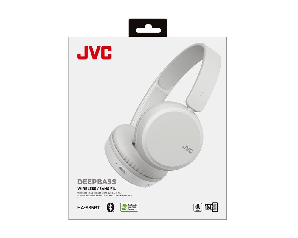 Беспроводные наушники JVC HA-S35BT-W-UX