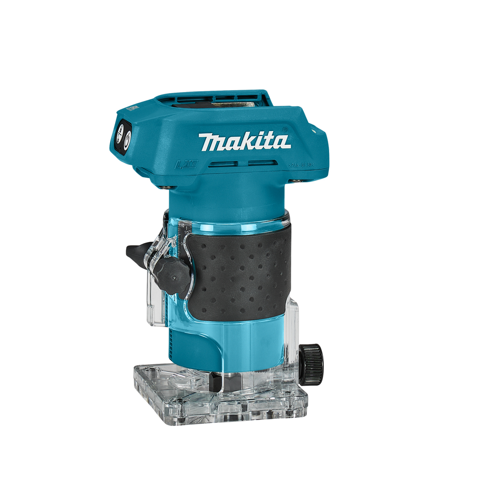 Новинка! Фрезер кромочный аккумуляторный Makita LXT BL 18В, 6 мм, 30000 об/мин, плавный пуск, антирестарт DRT52Z