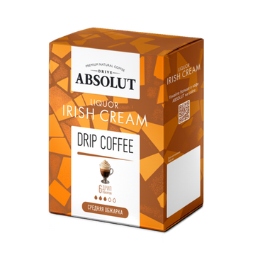 Дрип кофе ABSOLUT ИРЛАНДСКИЙ ЛИКЕР