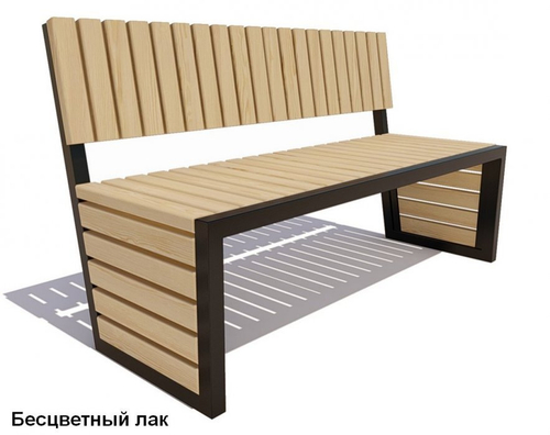 Скамейка парковая Аллея, Лиственница