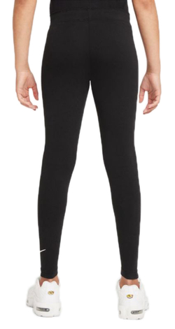 Штаны для девочки теннисные Nike Sportswear Favorites Swoosh Legging G - black/white