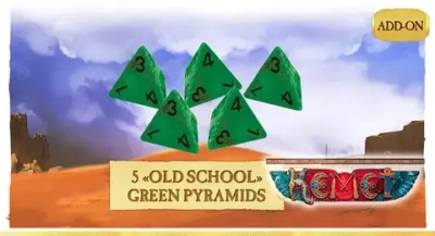 Kemet Green Old School Pyramids