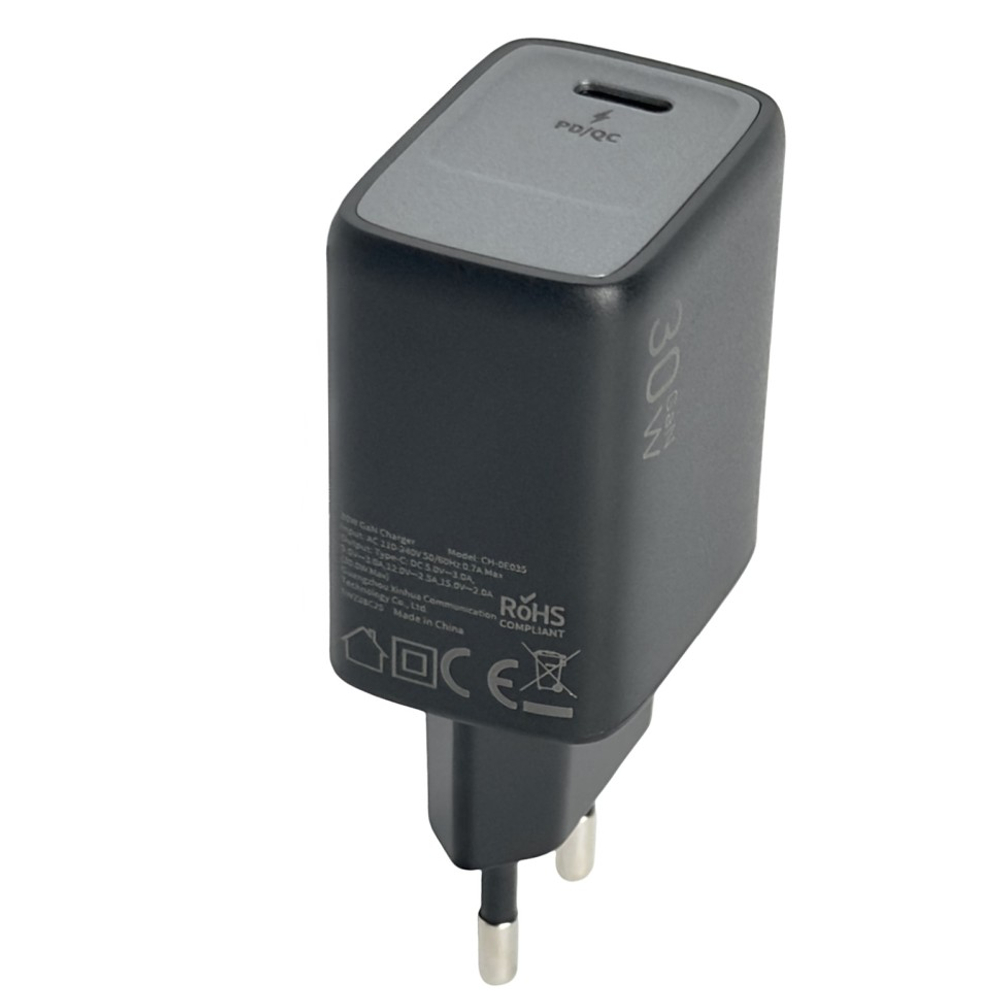 Сетевое зар. устр. Keephone Mixeed KP-EB007 1C 30W Gan с кабелем Type-C на Type-C черное