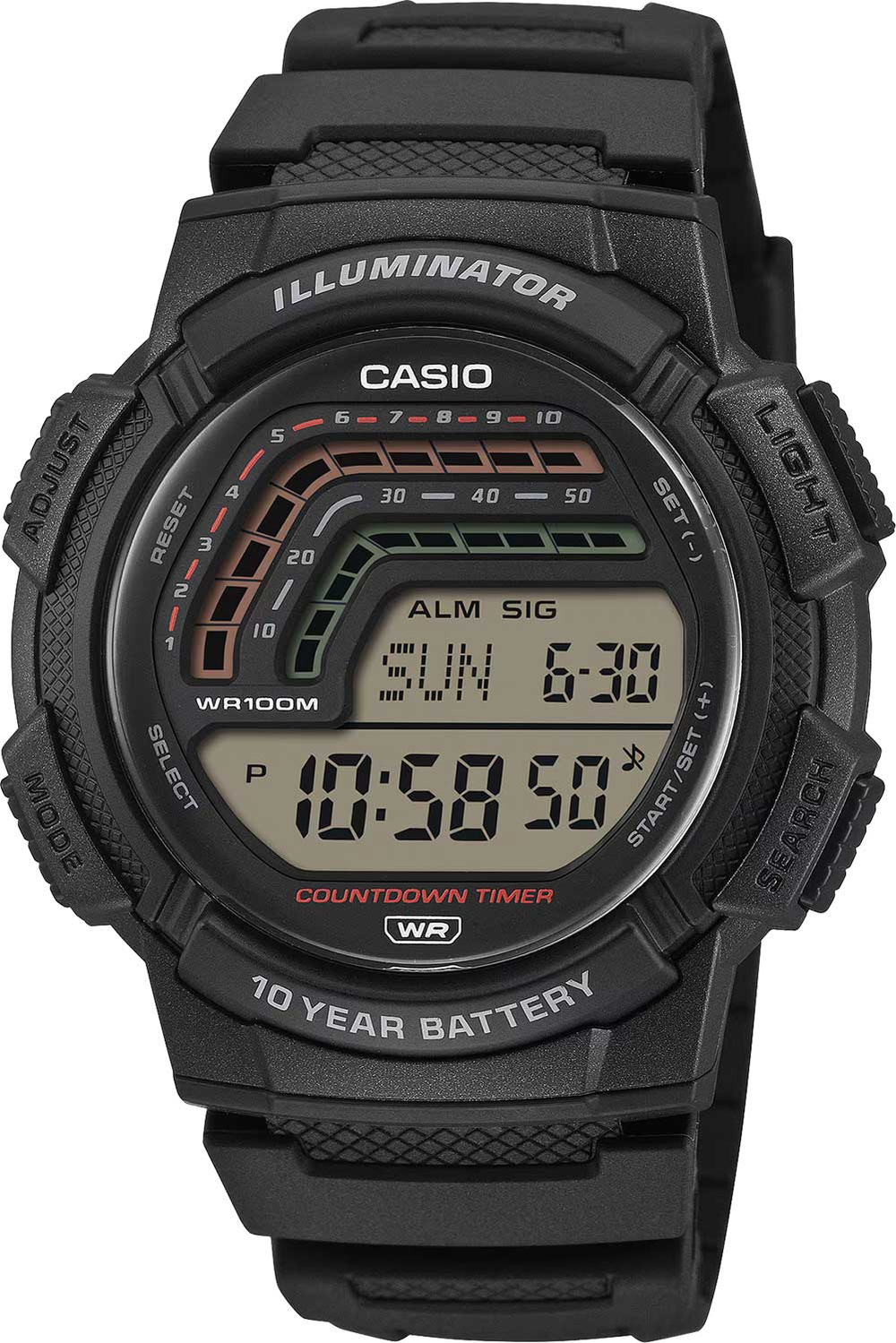 Часы Casio WS-1800-1A