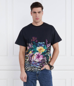 Футболка Just Cavalli - темно-синий(76OAH6OFJS320)