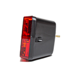 ФП130-01 LED AE Фонарь задний, КамАЗ, ЗИЛ, ГАЗ, левый, светодиодный, с подсветкой номера, 12/24 В