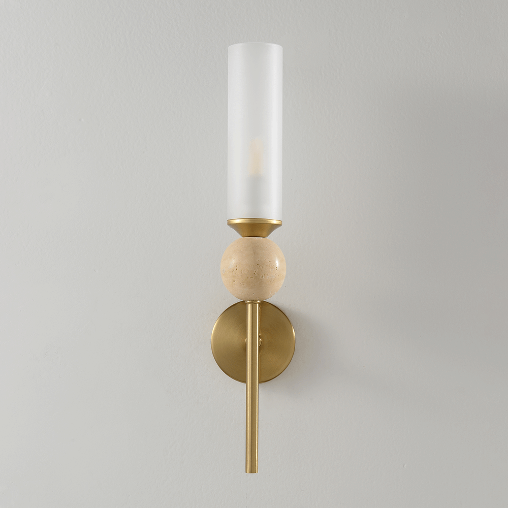Бра Crystal Lux SIMPLY AP1.1 BRASS