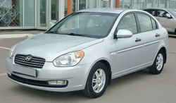 Порог Hyundai Verna 2006-2010 (1мм)