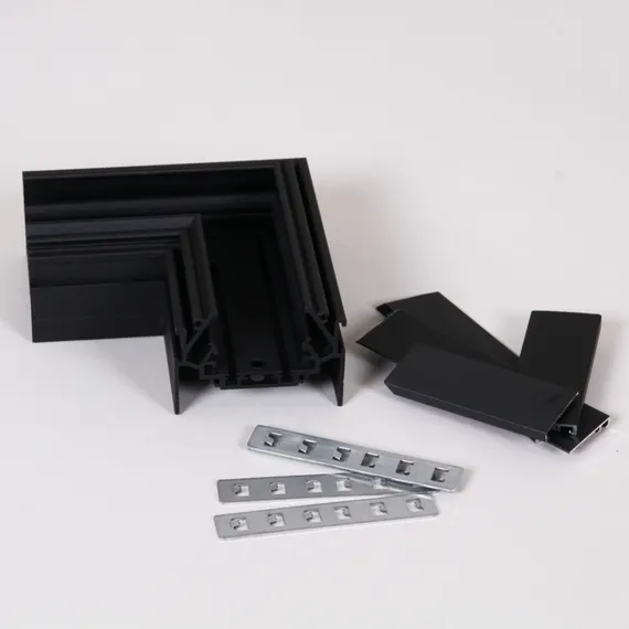 Коннектор угловой RL 06301 corner connector BK Reluce