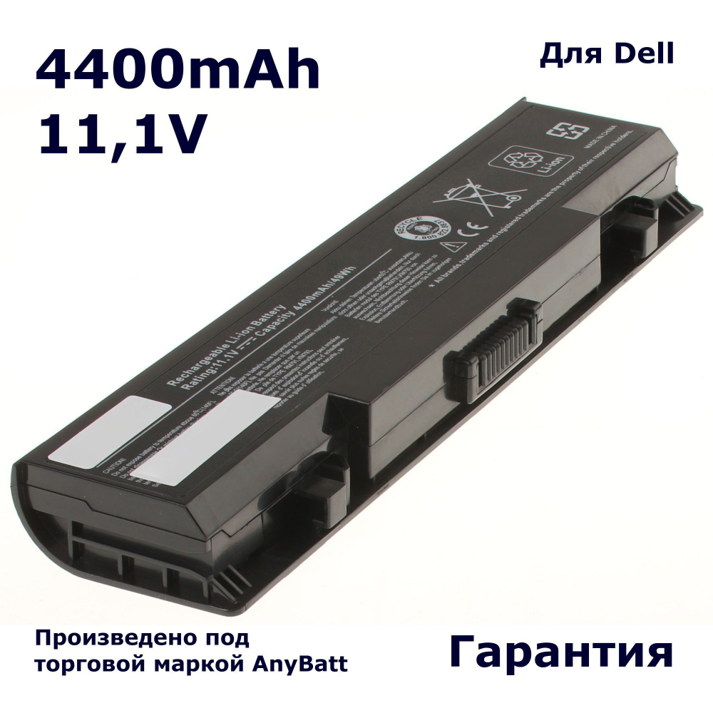 Аккумулятор AnyBatt 4400mAh для ноутбуков Dell Studio 1735,1737