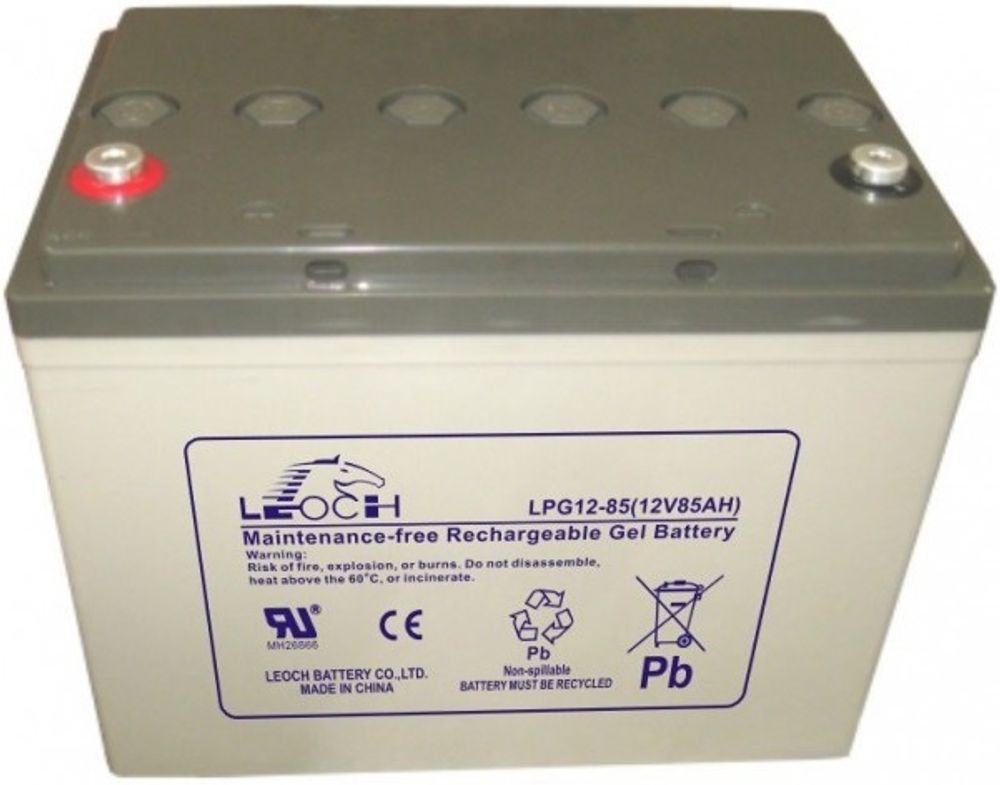 LEOCH LPG 12-85 аккумулятор LEOCH LPG 12-85 аккумулятор