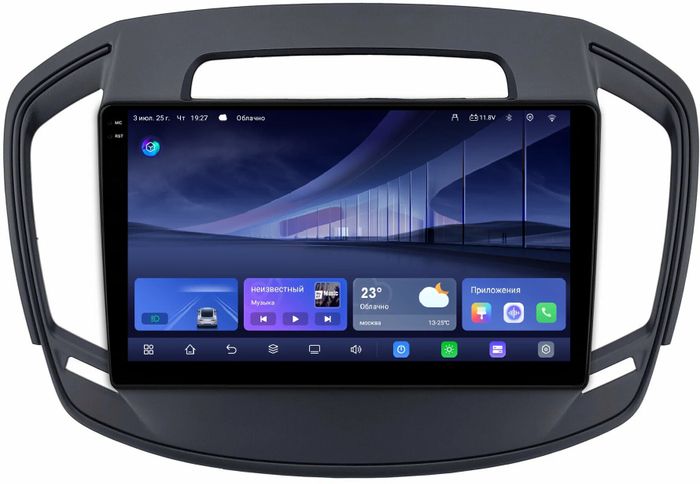 Магнитола для Opel Insignia 2013-2015 - Kuberg QLed+2K, Android 14, TS105, Быстрейшая, CarPlay, SIM-слот