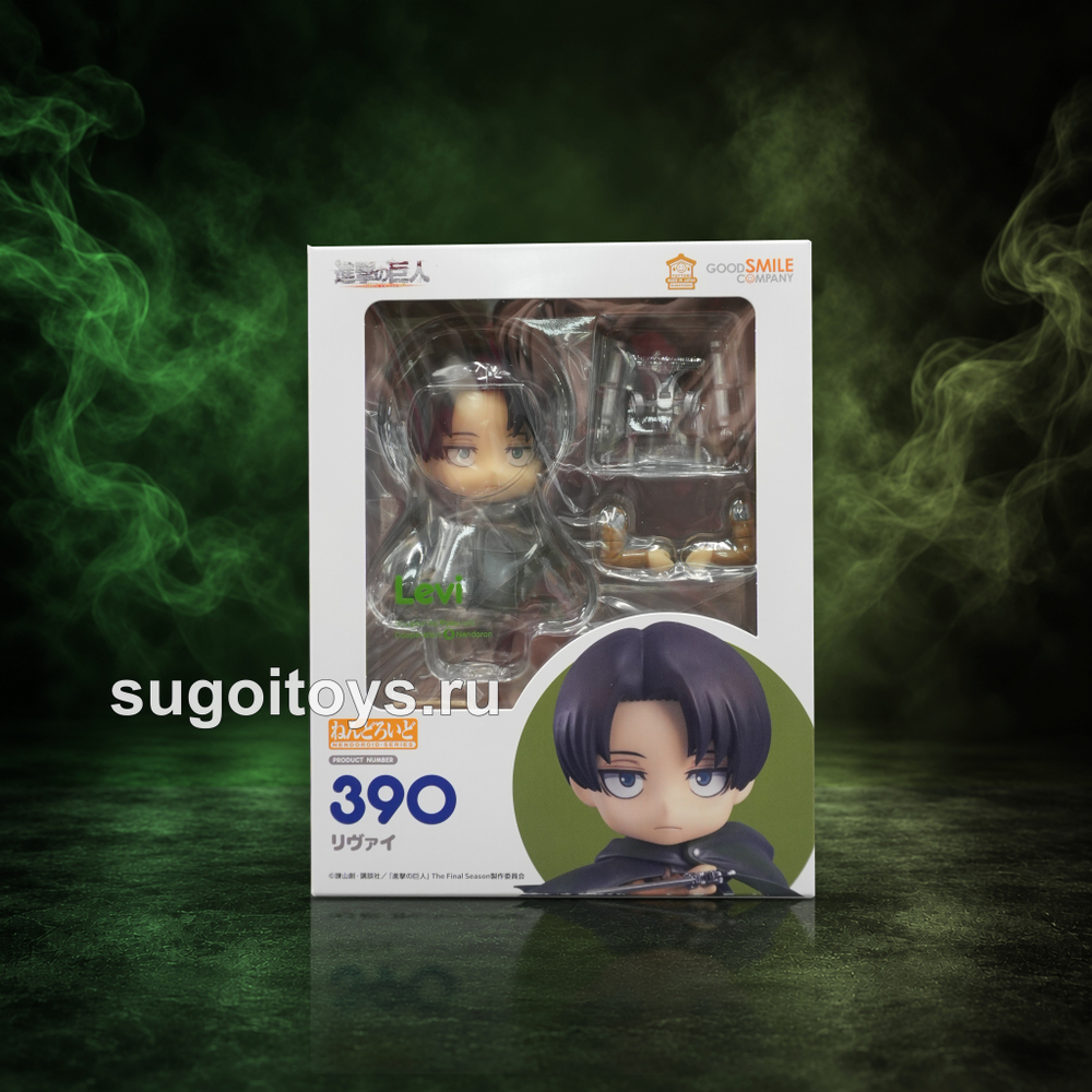 Фигурка Nendoroid No.390 Attack on Titan: Levi Ackerman Атака титанов: Леви Аккерман