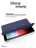 Чехол книжка для iPad 5/6 (9,7") / Air 1/2 (9,7") Gurdini Origami Case Темно Синий
