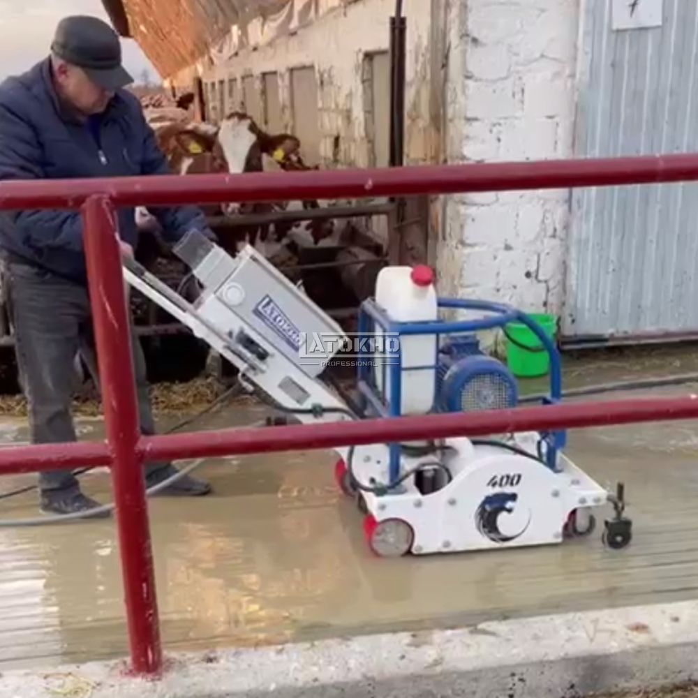 LATOKHO SCM 400 E - машина для производства противоскользящих насечек