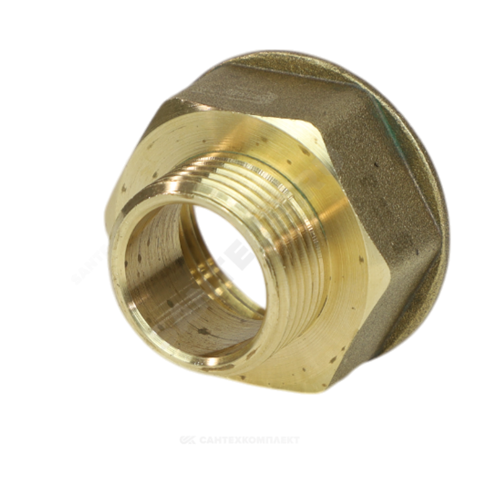 Переход латунь реборда Ду 25х20 (1"х3/4") ВР/НР LD LD.65.509.2520