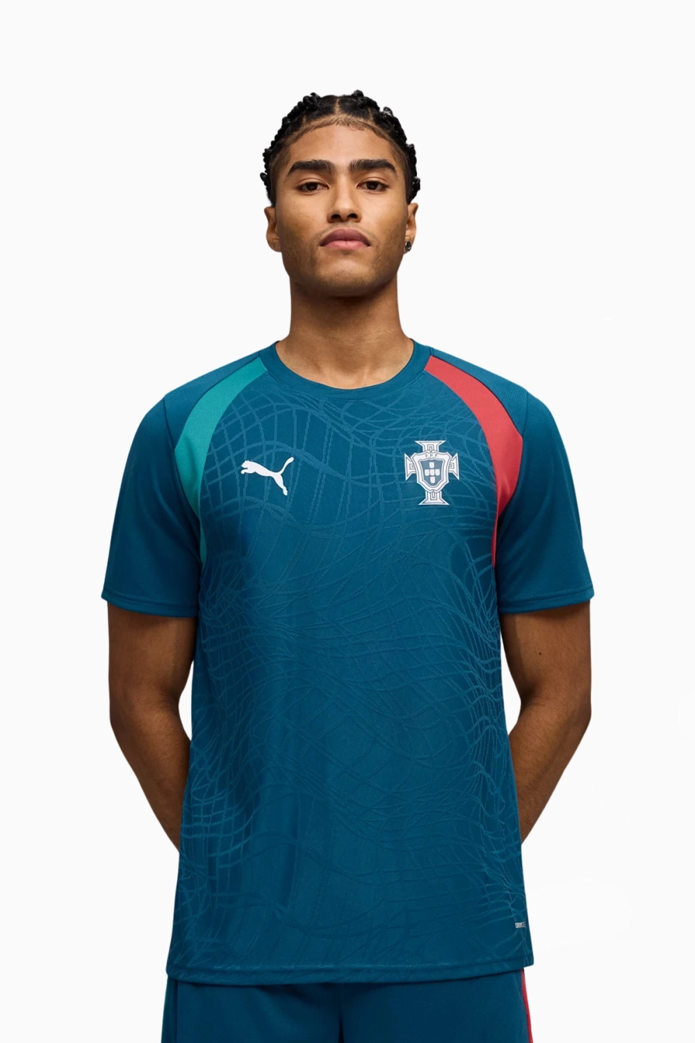 Футболка Puma Portugal 2026 Training - синий
