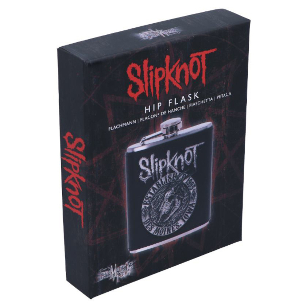 Фляга Nemesis Now Slipknot Flaming Goat 199мл