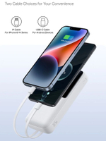 Внешний аккумулятор повербанк белый Power Bank 20000mAh 22.5W BASEUS