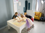 Интерактивная песочница Ronplay Sandbox Большая (Мобильная) для 12 детей