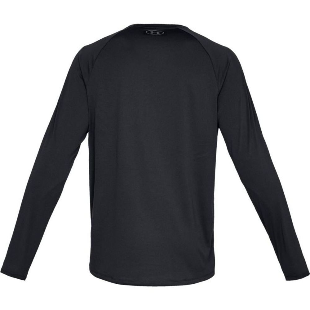 Мужская теннисная футболка теннисная Under Armour Tech 2.0 LS - black