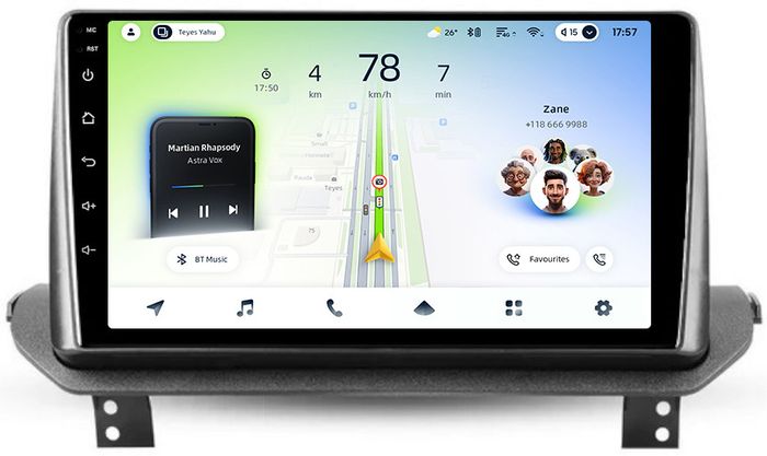 Магнитола для Mitsubishi Outlander 4 2021+ (поддержка 360) - Teyes CC4L-DTS монитор 10.1" IPS, Android 14, Быстрая, Snapdragon 662, CarPlay, 4G SIM-слот