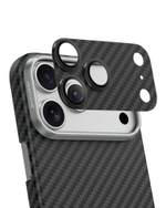 Защитное стекло i-Phone 17 Pro Max на линзы камеры Keephone Kevlar Lens черное