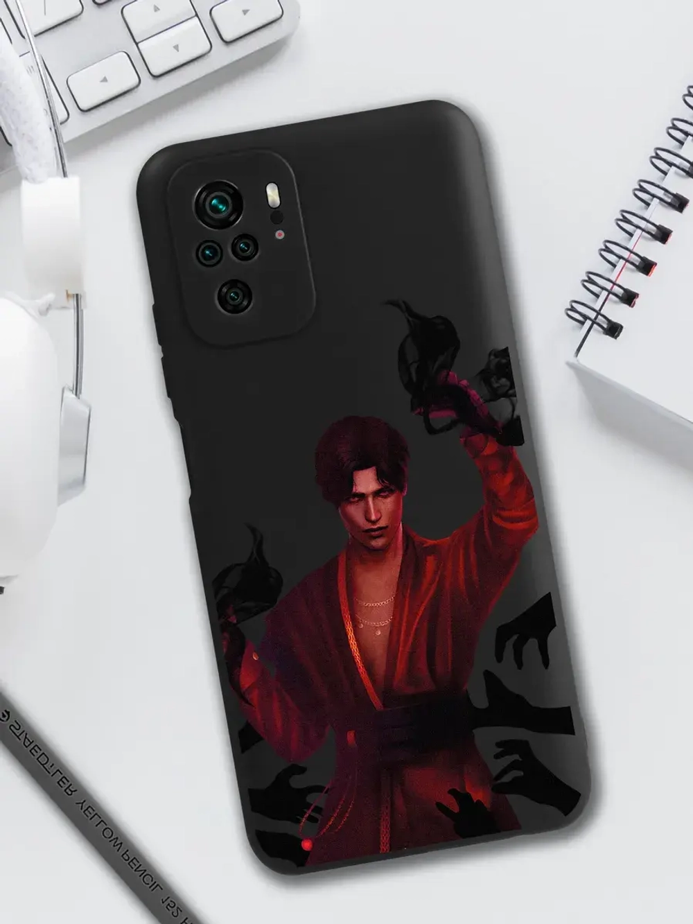 Чехол для Xiaomi Redmi Note 10, Редми Нот 10 с принтом