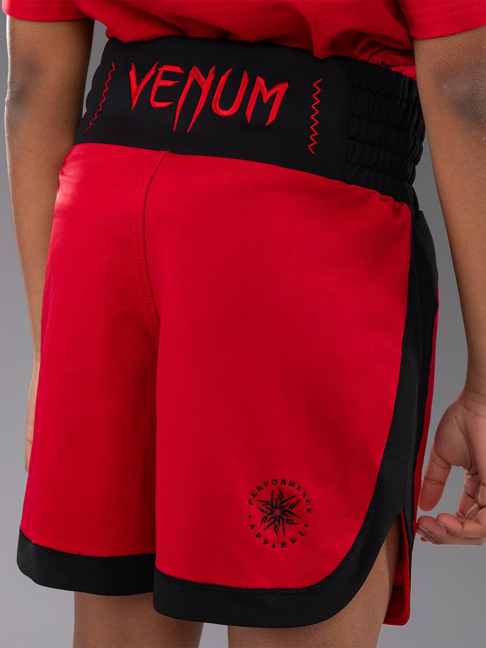 Шорты боксерские детские Venum Classic Cherry Red