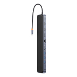 USB Хаб Baseus EliteJoy Gen2 12-Port Type-C HUB (Type-C to 2xHDMI+3xUSB3.0+PD+DP+SD/TF+RJ45+Type-C+3.5mm)