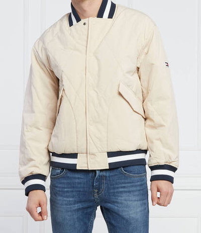 куртка бомбер Tommy Jeans - кремовый (DM0DM12307)