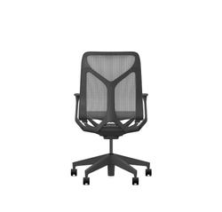 Кресло Herman Miller Cosm, средняя спинка, цвет Graphite, нерегулируемые подлокотники