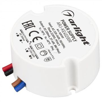 Блок питания для светодиодной ленты 8W 200mA PFC IP44 028189 ARJ-KE40200R Arlight