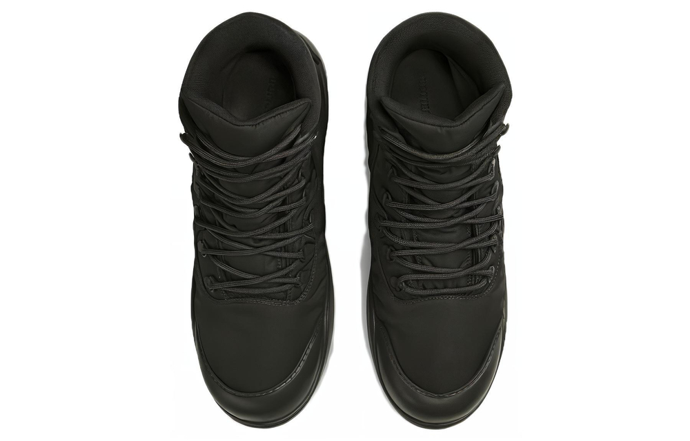 Bottega Veneta Puddle Short Combat Boots Men"s Black