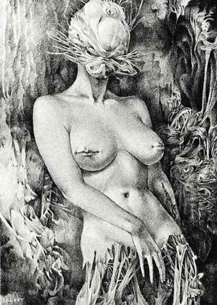 Gerard Gachet (1935-1985) - эротическое искусство французского художника