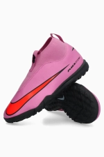 Сороконожки Nike Zoom Mercurial Superfly 10 Academy TF Junior - бордовый