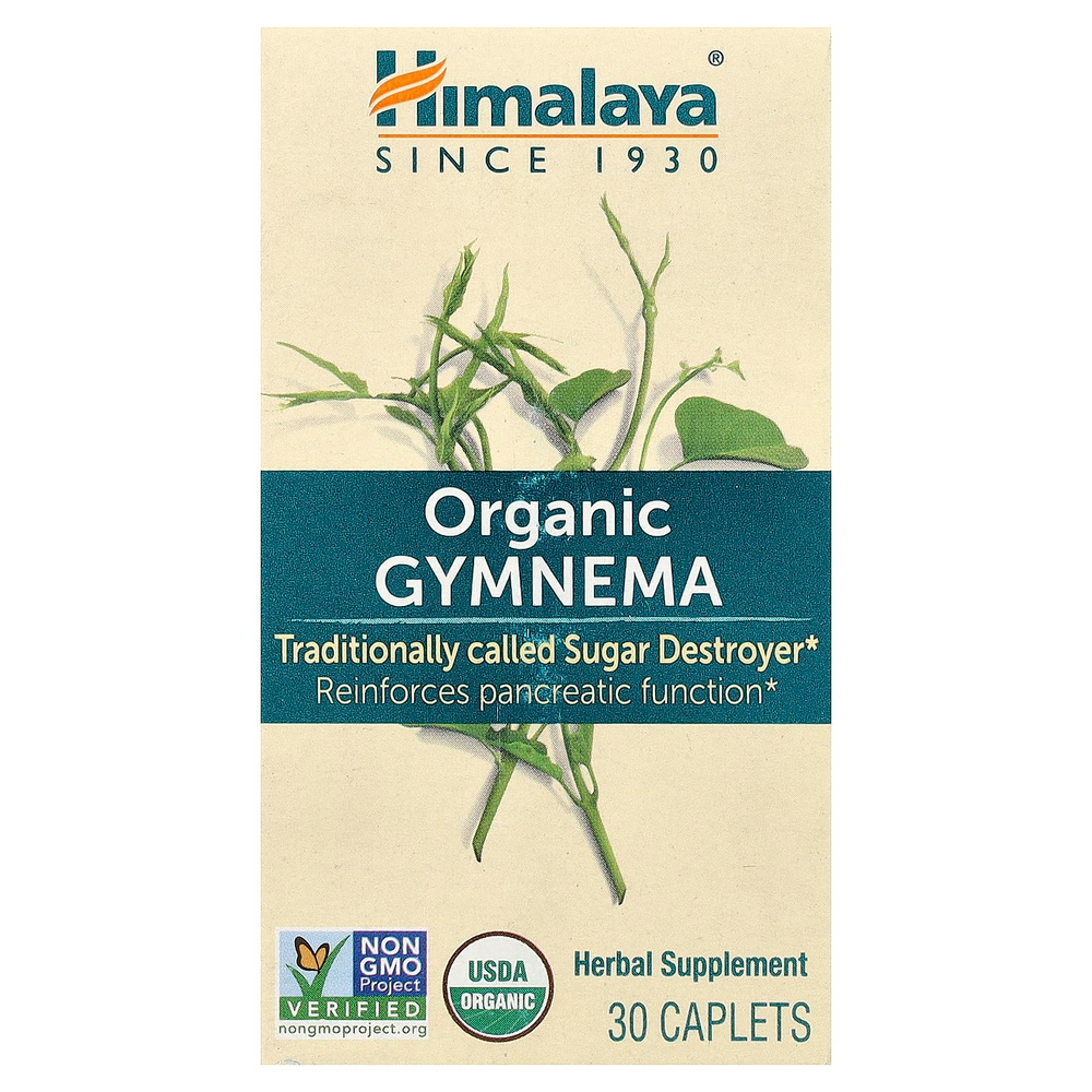Himalaya, Органическая джимнема, 30 капсул