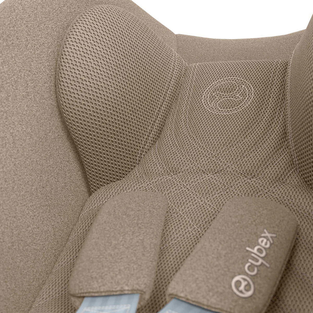 Коляска 3 в 1 Cybex Priam IV Rosegold complete и автокресло Cloud T i-Size Cozy Beige Plus Mirage Grey
