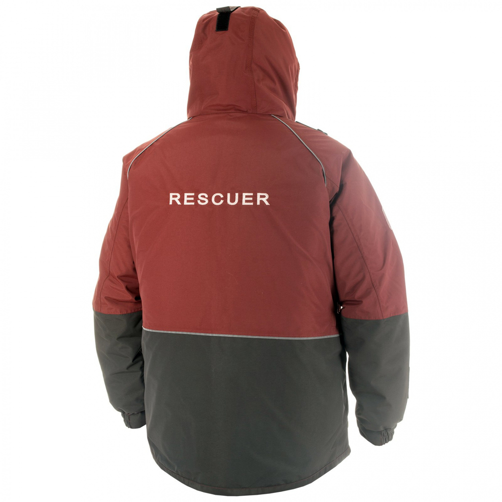Зимний мужской костюм-поплавок ХСН Rescuer II NEW -45 (Hardguard) Махагон