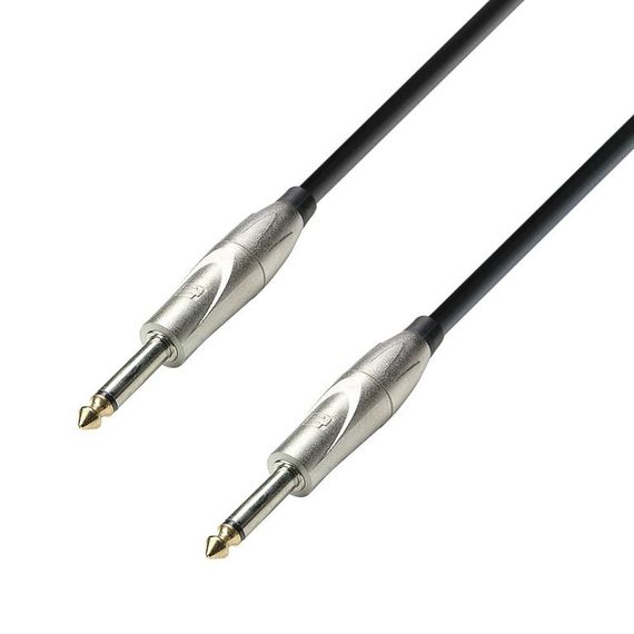Adam Hall K3IPP0300 - кабель инструментальный, TRS (jack) 6,3 mm mono - TRS (jack) 6,3 mm mono, 0.22